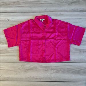 Love J USA Shirt Pink Medium NWT IN PACKAGE